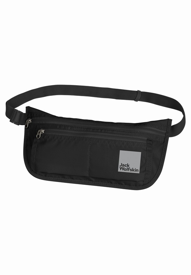 Black Jack Wolfskin Document Belt De Luxe Men Bum Bag | 58119202
