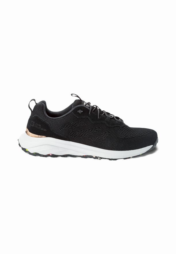 Black Jack Wolfskin Dromoventure Knit Low Men Outdoor Shoes | 92929806