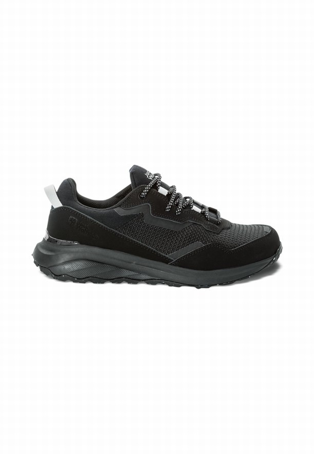 Black Jack Wolfskin Dromoventure Low Women Outdoor Shoes | 73564063