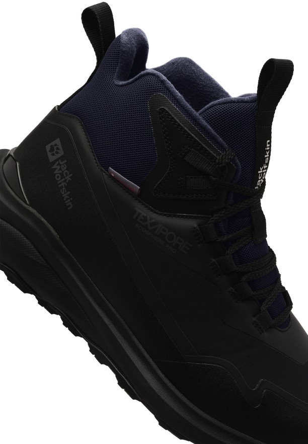 Black Jack Wolfskin Dromoventure Wt Texapore Mid Men Outdoor Shoes | 66916614