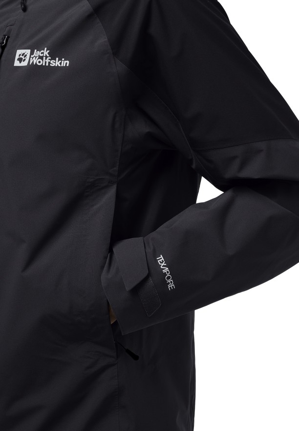 Black Jack Wolfskin Eagle Peak 2l Men Rain Jackets | 70770026