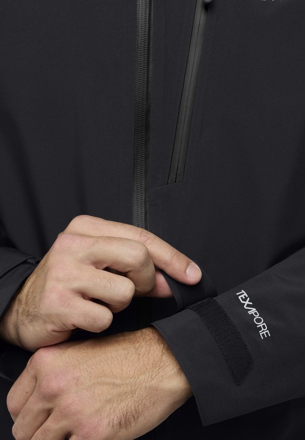 Black Jack Wolfskin Eagle Peak 2l Men Rain Jackets | 70770026