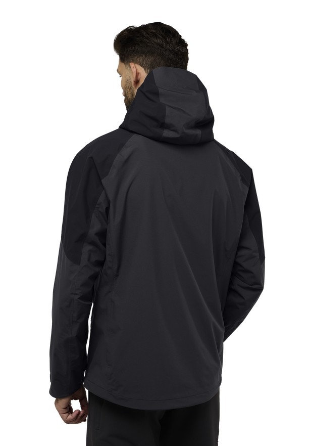 Black Jack Wolfskin Eagle Peak 2l Men Rain Jackets | 70770026