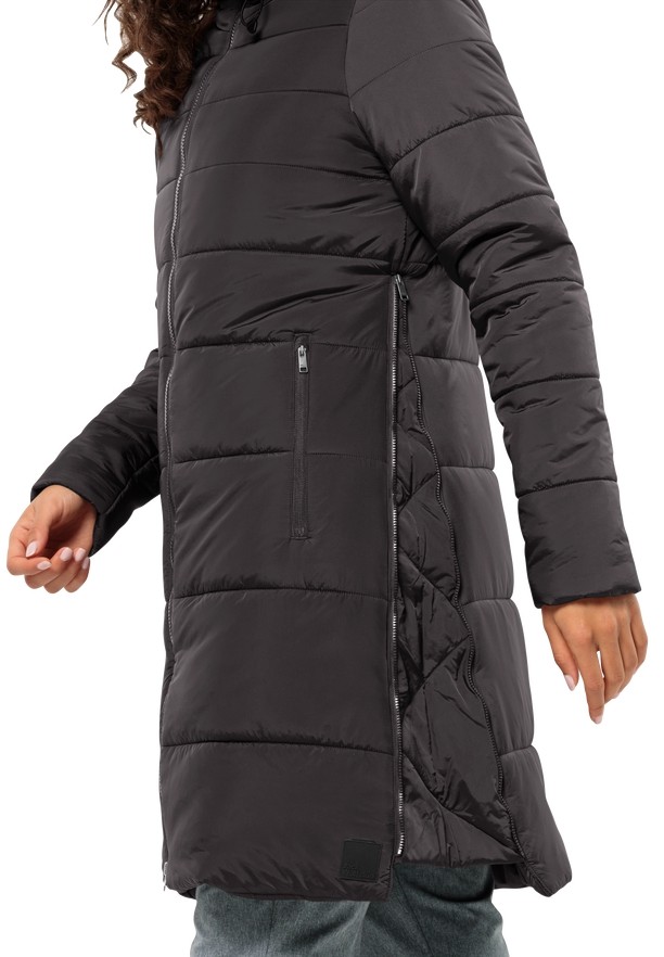 Black Jack Wolfskin Eisbach Women Coats | 48880527