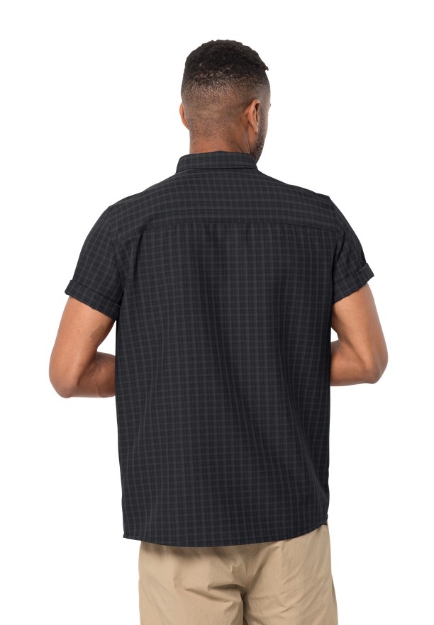 Black Jack Wolfskin El Dorado Men Shirts | 37214805