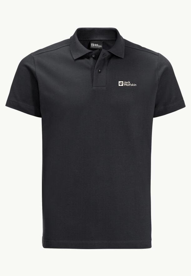 Black Jack Wolfskin Essential Men Polo Shirts | 46084473