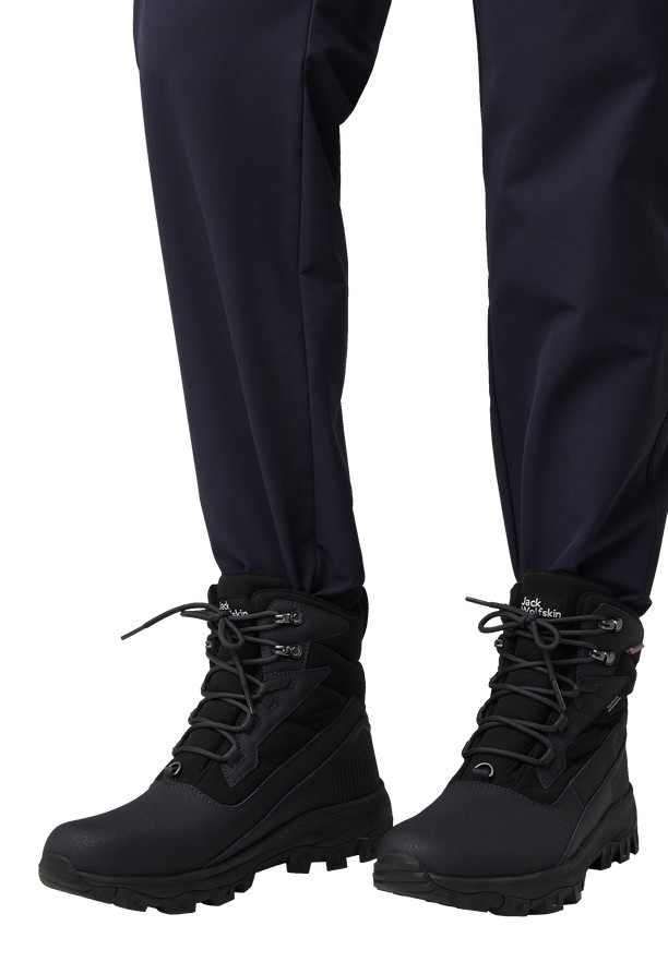 Black Jack Wolfskin Everquest Pro Texapore High Men Winter Shoes | 55867699