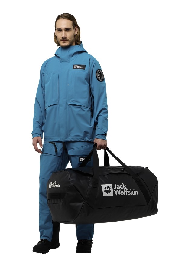 Black Jack Wolfskin Expdn 100 Women Duffle Bags | 76148902