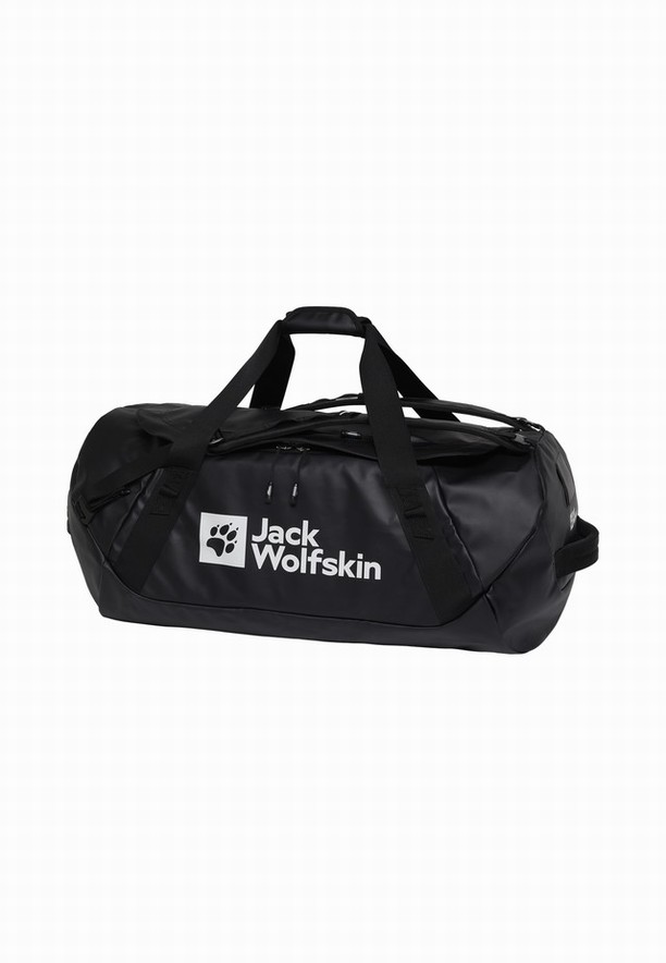 Black Jack Wolfskin Expdn 70 Women Duffle Bags | 62757929