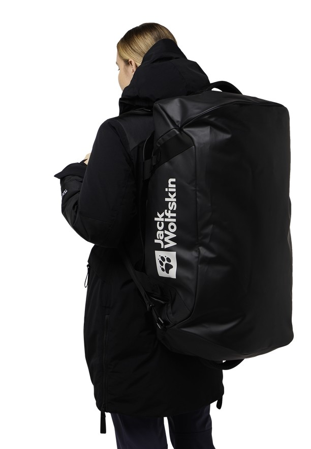 Black Jack Wolfskin Expdn 70 Women Duffle Bags | 62757929
