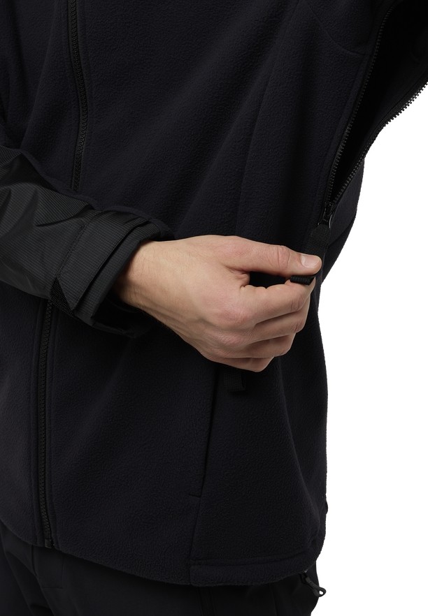 Black Jack Wolfskin Expdn Blizzard Men Fleece Jackets | 94704604