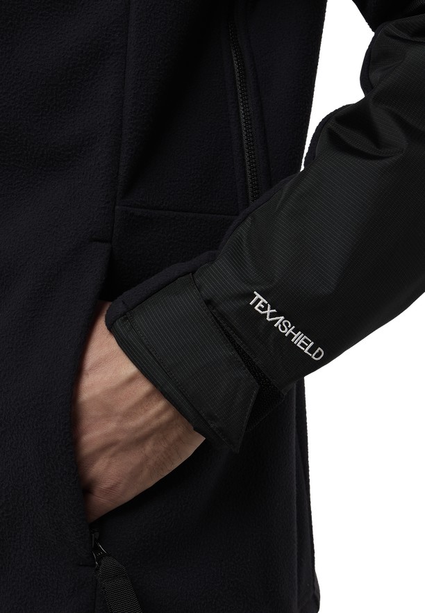 Black Jack Wolfskin Expdn Blizzard Men Fleece Jackets | 94704604