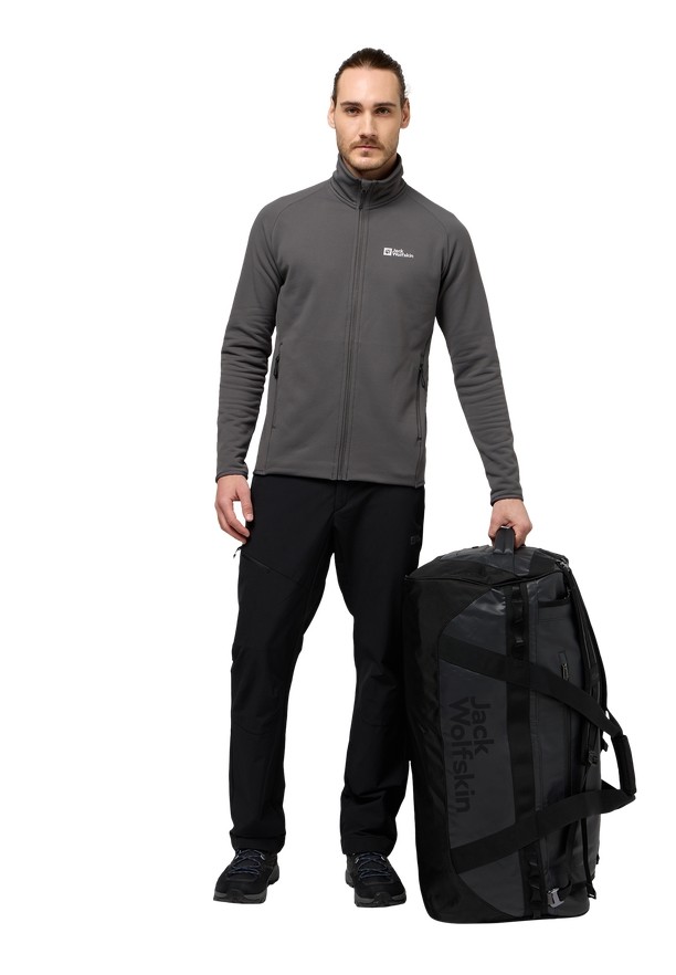 Black Jack Wolfskin Expedition Trunk 100 Men Duffle Bags | 72349634