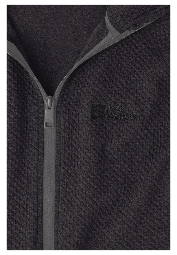 Black Jack Wolfskin Fernweh Hooded Men Fleece Jackets | 60469717