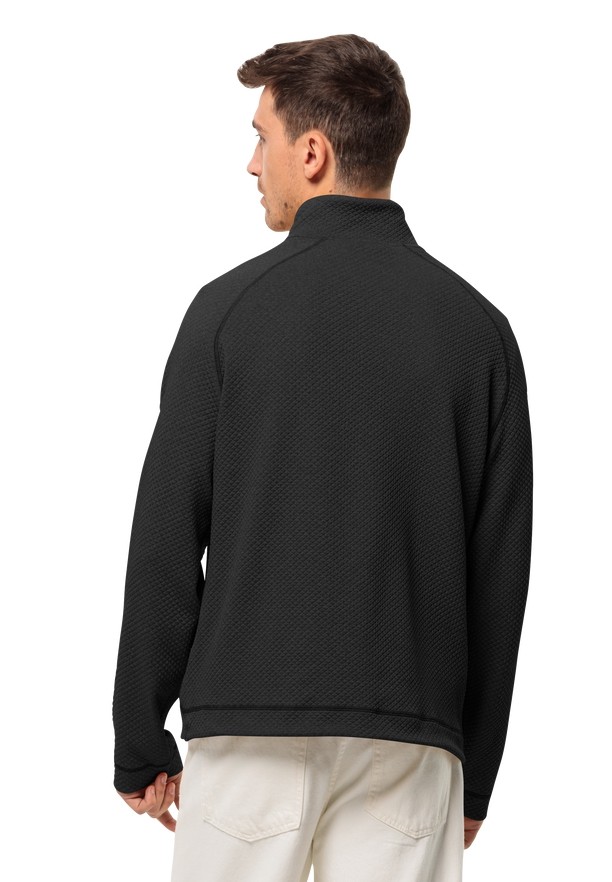 Black Jack Wolfskin Fernweh Men Fleece Jackets | 90102257