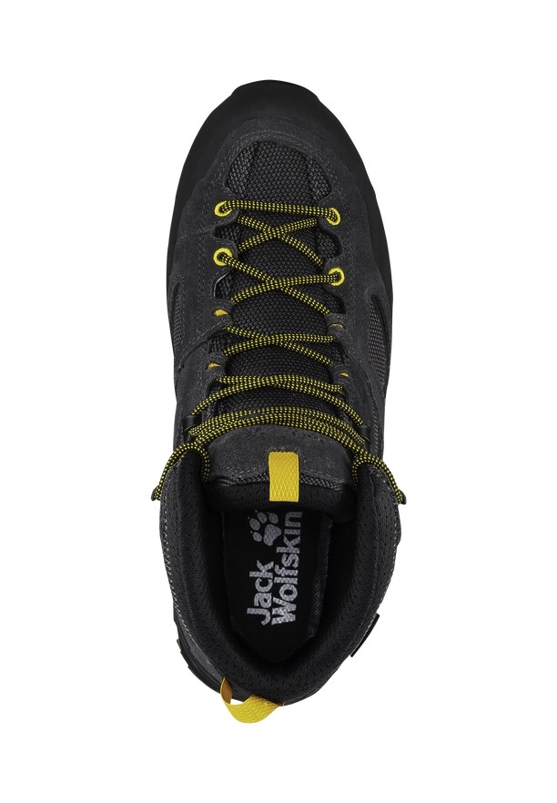Black Jack Wolfskin Force Crest Texapore Mid Men Hiking Shoes | 29060569