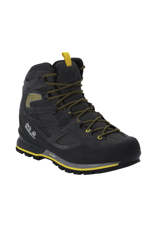 Black Jack Wolfskin Force Crest Texapore Mid Men Hiking Shoes | 29060569