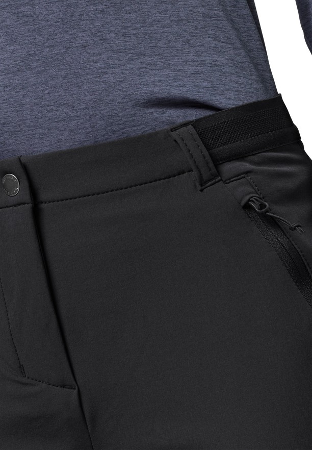 Black Jack Wolfskin Geigelstein Slim Women Hiking Pants | 68858121