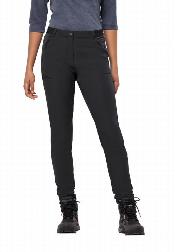 Black Jack Wolfskin Geigelstein Slim Women Hiking Pants | 68858121