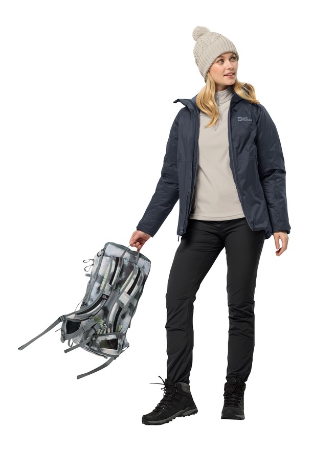 Black Jack Wolfskin Geigelstein Slim Women Hiking Pants | 68858121