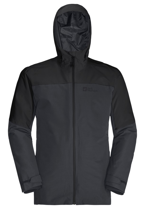Black Jack Wolfskin Glaabach 3in1 Men Jackets | 80459115