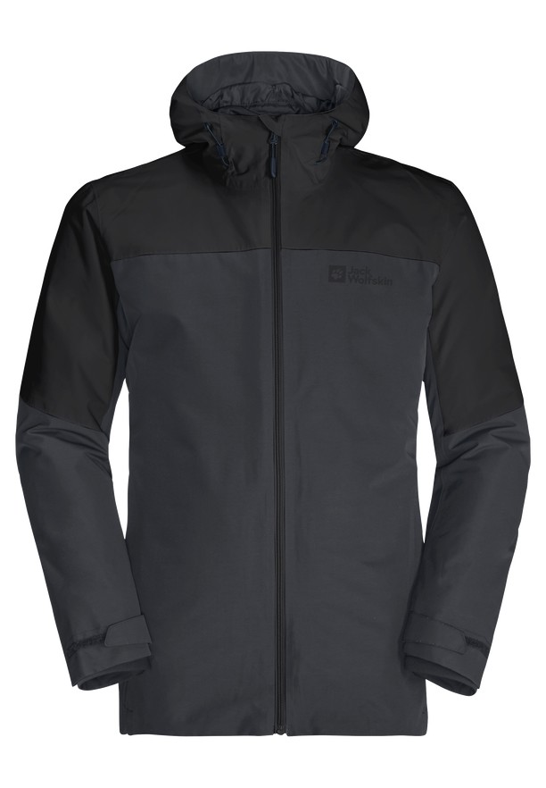 Black Jack Wolfskin Glaabach 3in1 Men Jackets | 80459115