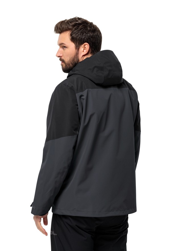 Black Jack Wolfskin Glaabach 3in1 Men Jackets | 80459115