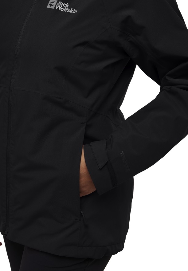 Black Jack Wolfskin Glaabach 3in1 Women Jackets | 87505031