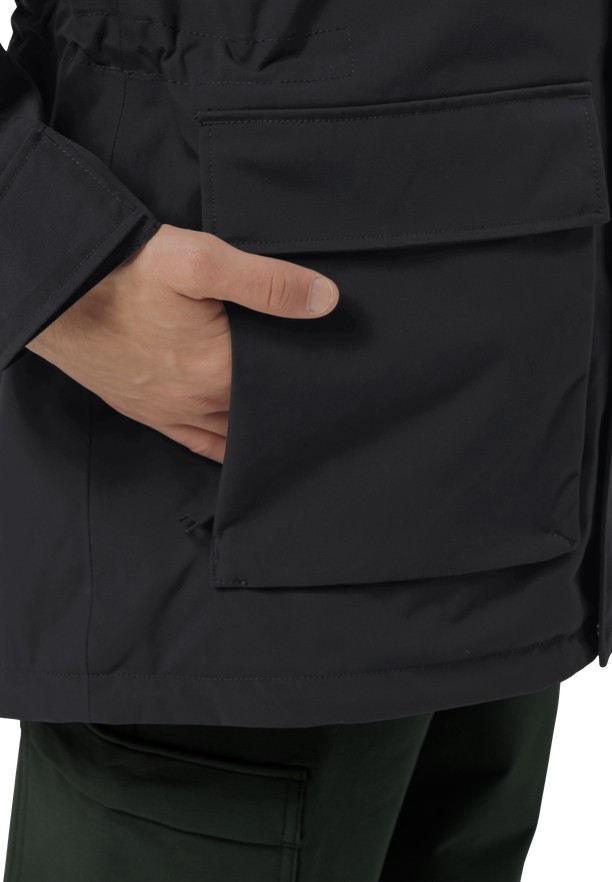 Black Jack Wolfskin Glacier Canyon Men Coats | 61769610