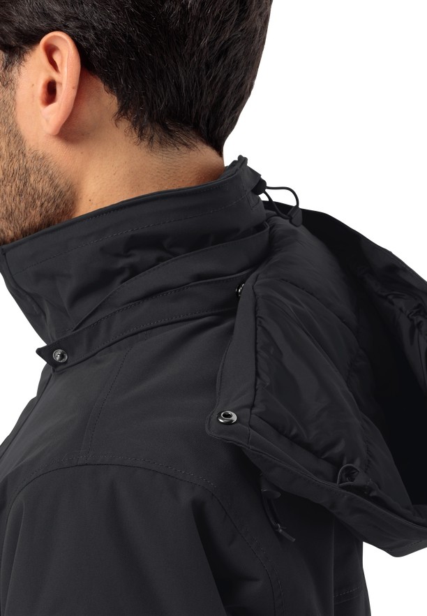 Black Jack Wolfskin Glacier Canyon Men Coats | 61769610