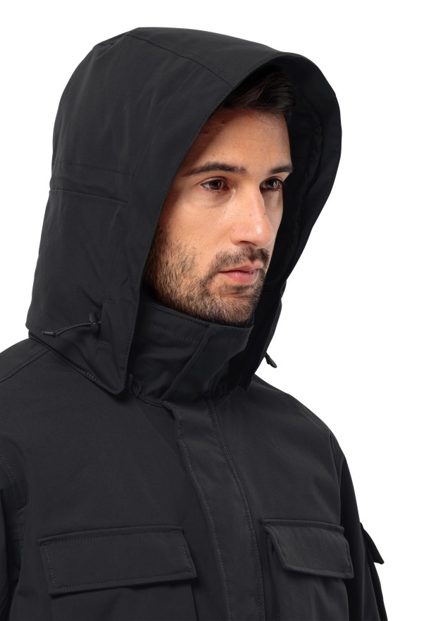 Black Jack Wolfskin Glacier Canyon Men Coats | 61769610