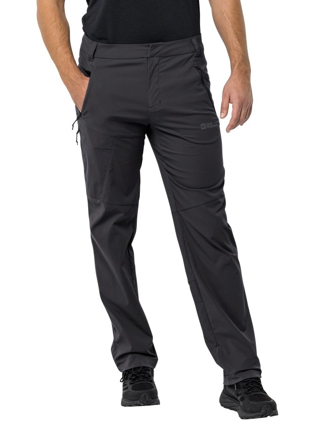 Black Jack Wolfskin Glastal Men Hiking Pants | 20493933
