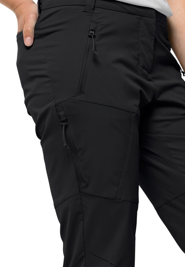 Black Jack Wolfskin Glastal Women Hiking Pants | 73578444