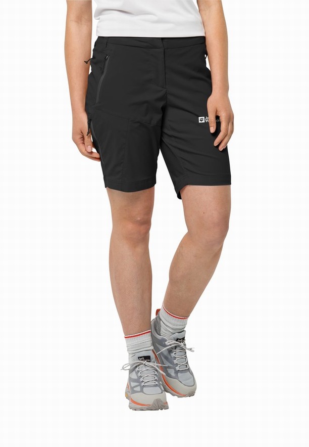 Black Jack Wolfskin Glastal Women Shorts | 29395902