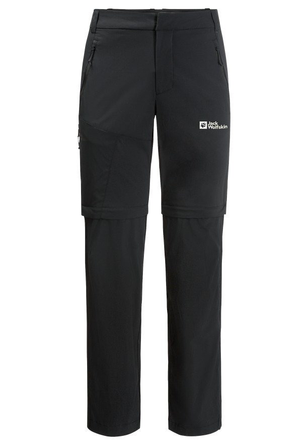 Black Jack Wolfskin Glastal Zip Away Men Hiking Pants | 62749296