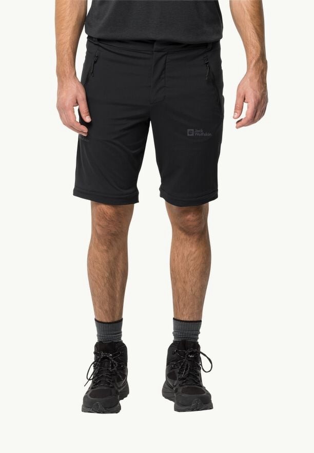 Black Jack Wolfskin Glastal Zip Off Men Hiking Pants | 66214917