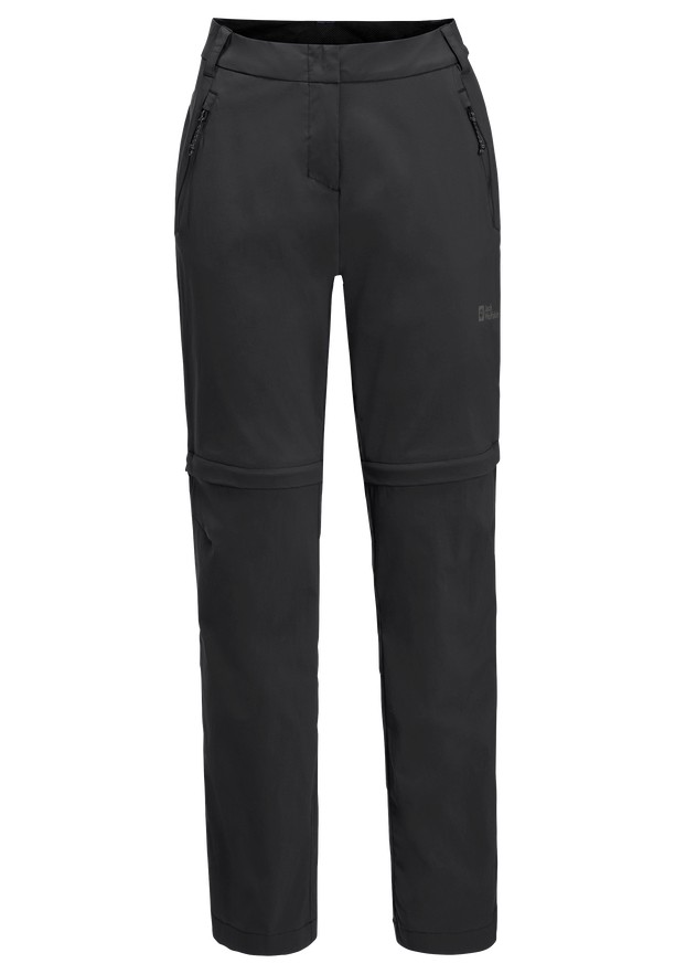 Black Jack Wolfskin Glastal Zip Off Women Hiking Pants | 22561809