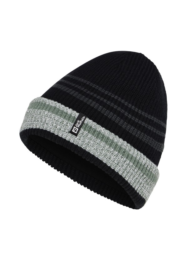 Black Jack Wolfskin Gleam Women Beanie | 65760785