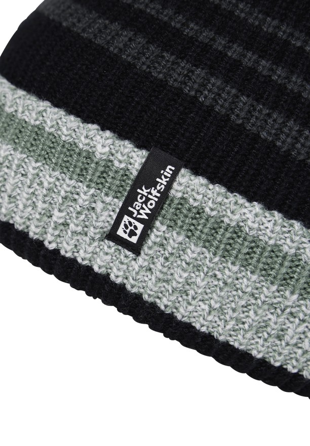 Black Jack Wolfskin Gleam Women Beanie | 65760785