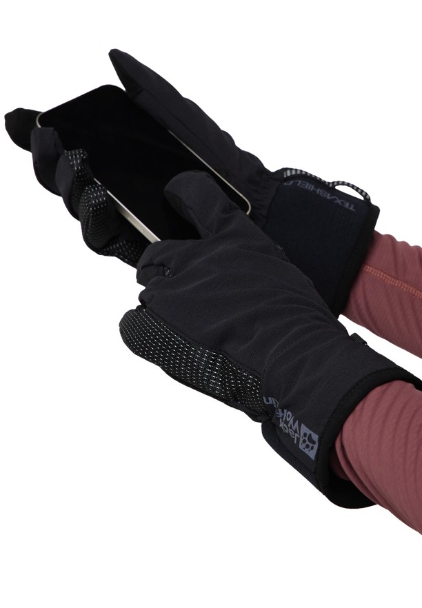 Black Jack Wolfskin Gleams Men Gloves | 48723718