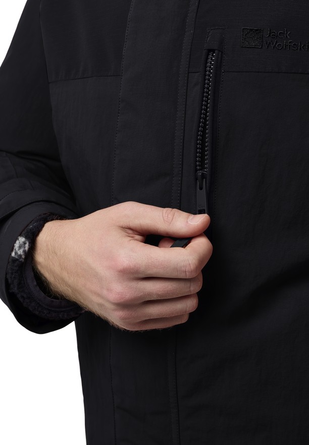 Black Jack Wolfskin Gletschersee Men Coats | 62006371