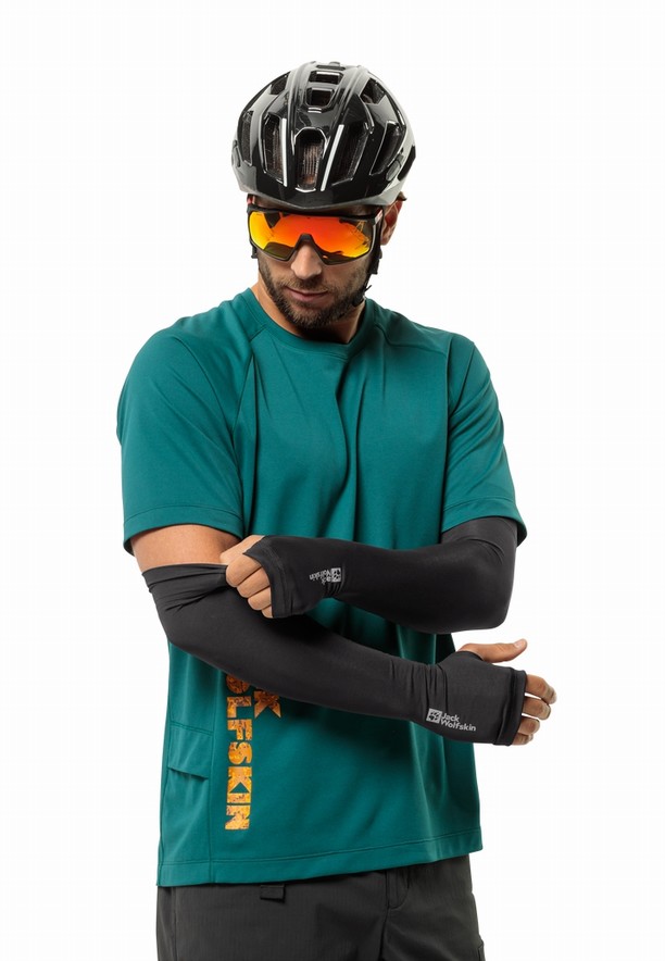 Black Jack Wolfskin Gravex Arm Sleeves Men Arm Warmer | 51081300