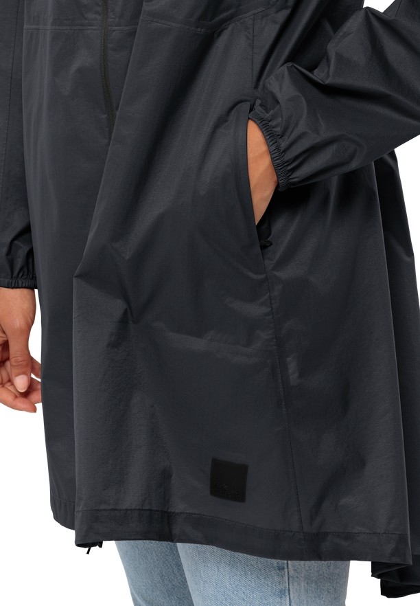 Black Jack Wolfskin Gutleut Women Rain Coats | 83935147