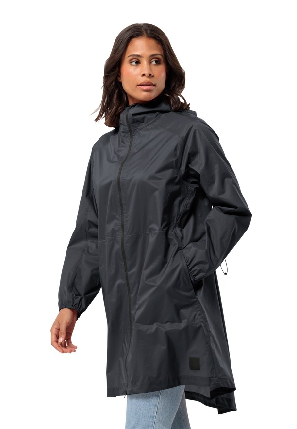 Black Jack Wolfskin Gutleut Women Rain Coats | 83935147