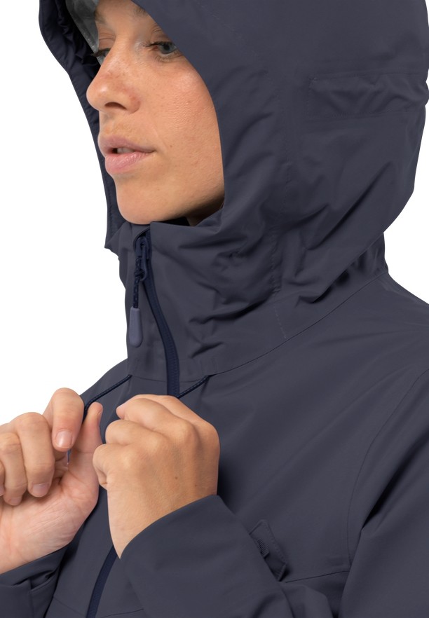 Black Jack Wolfskin Highest Peak 3l Women Rain Jackets | 87729642
