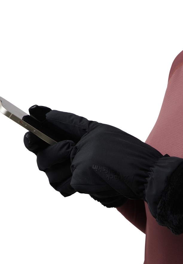 Black Jack Wolfskin Highloft Women Gloves | 90212028