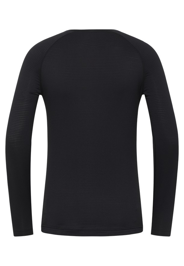 Black Jack Wolfskin Infinite Warm Ls Men T Shirts | 32380675