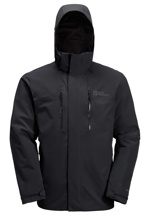 Black Jack Wolfskin Jasper 2l Men Rain Jackets | 29801319