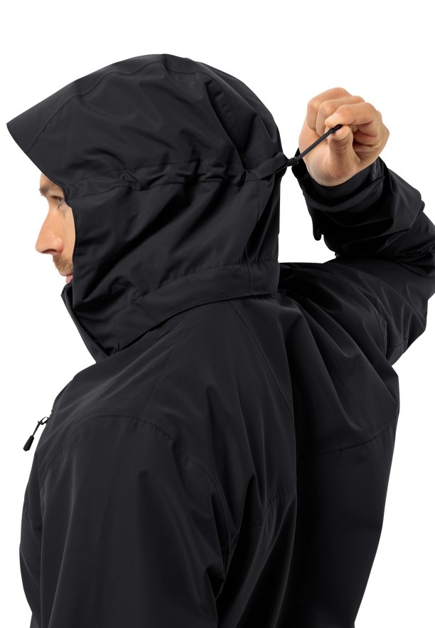 Black Jack Wolfskin Jasper 2l Men Rain Jackets | 29801319