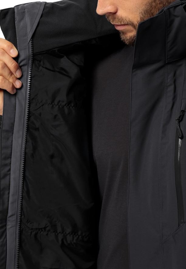 Black Jack Wolfskin Jasper 2l Men Rain Jackets | 29801319
